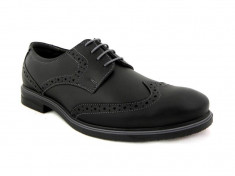 Pantofi Oxford Arthur Negru foto