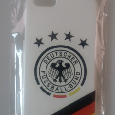 Husa rigida Iphone 6 4,7" FUSSBALL-Bund Deutscher + folie protectie ecran