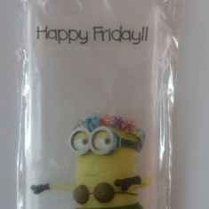 Husa rigida Iphone 6 4,7" MINION + folie protectie ecran