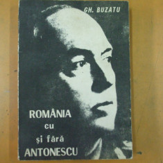 Gh. Buzatu Romania cu si fara Antonescu Iasi 1991 002