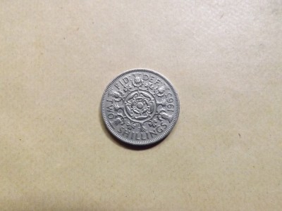 Marea Britanie 2 Shillingi (Florin) 1963 foto