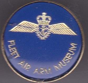 Insigna Fleet Air Arm Museum din Anglia foto