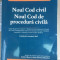 Noul Cod civil. Noul Cod de procedura civila. Actualizat 6 octombrie 2015