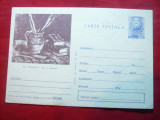 Carte Postala Ilustrata Gh.Petrascu - Vas cu Pensule ,cod 120/66 ,necirculat, Necirculata, Printata