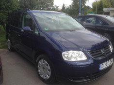 VW Touran 1,6 FSI Albastru 2004 foto