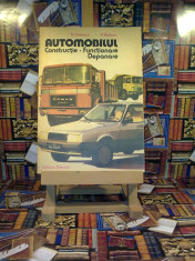 D. Cristescu - Automobilul constructie functionare depanare &amp;quot;A4032&amp;quot; foto