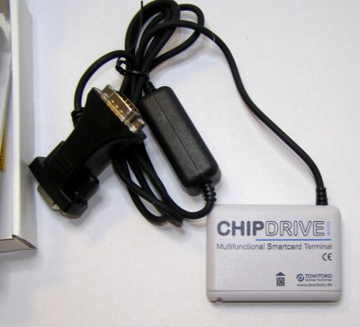 Cititor Smartcard Towitoko Chipdrive micro 120 v4.30(686) foto