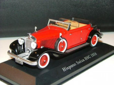 macheta ixo 1/43 hispano suiza foto