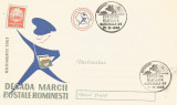 No(2) plic omagial-EXPOZITIA FILATELICA NATIONALA 1966