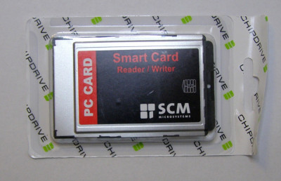 Cititor Smartcard SCR241 interfata PCMCIA(734) foto