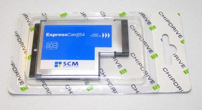 Cititor Smartcard SCM ExpressCard 54 (737) foto