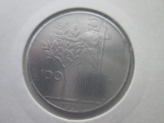 Italia 100 lire 1956 foto