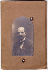 Carnet de identitate cu fotografie aprox. 1920 PRIMARIA MUNICIPIULUI BRASOV foto