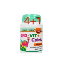 Dino-Vit + Calciu 30 tablete Cosmo Pharm foto