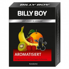 Prezervative Billy Boy Aroma Fructe 3 Buc. foto