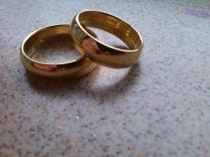 verigheta inel golden 8 si 10