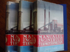 Manualul inginerului termotehnician 3 vol. / C5P foto