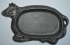 Tava din fonta nefolosita - 29cm x 16cm