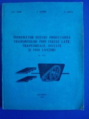 Indrumator pentru proiectarea transmisiilor / R8P1F
