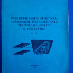 Indrumator pentru proiectarea transmisiilor / R8P1F