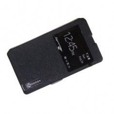 Husa flip Sunex Nokia Lumia 520 Neagra (Pachet 5 Bucati) foto