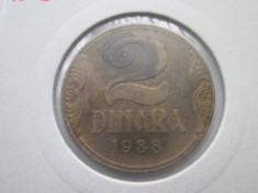 Iugoslavia 2 dinara 1938 foto