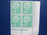 TIMBRE GERMANIA SAAR BLOC MNH, Nestampilat