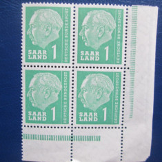 TIMBRE GERMANIA SAAR BLOC MNH