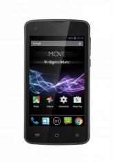 Kruger Matz Move 3 v.2, 8GB, 4 inch, Android 4.4, dual sim, negru foto