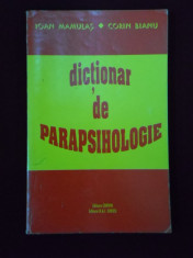 Corin Bianu - Dictionar de parapsihologie - 575914 foto