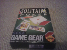 Solitaire Poker - SEGA Game Gear foto