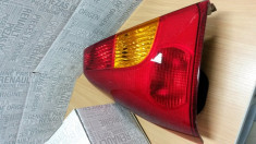 Lampa spate stanga Dacia Logan faza 1 cu galben 6001546794 ORIGINAL foto