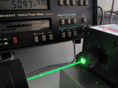 dioda laser - laser head profesional 500mW, 532nm (verde) CNI, DPSS foto