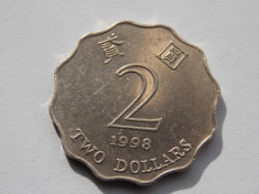 2 DOLLARS 1998 HONG KONG foto