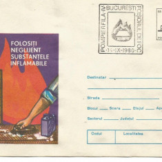 (No2) plic omagial-POMPIERFILA Bucuresti 1980