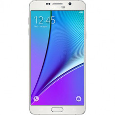 Telefon mobil Samsung Galaxy Note 5 Dual Sim 32GB LTE 4G Alb foto