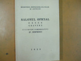 Salon oficial desen gravura Bucuresti 1933 catalog expozitie St. Dimitrescu
