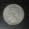 Moneda argint 5 lei Romania 1884, regele Carol I