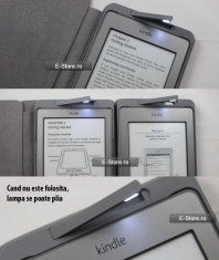 Husa Kindle 4 WiFi cu Lampa led incorporata (cod:K4SL00) foto