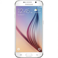 Telefon mobil Samsung Galaxy S6 Dualsim 64GB Lte 4G Alb foto