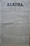 Cumpara ieftin Ziarul Albina , nr. 47 , 1870 , Budapesta , in limba romana , Director V. Babes