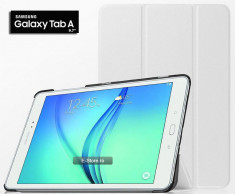 Husa Ultra Slim Samsung Galaxy Tab A 9.7 T550 T555 alba (cod:USAT55) foto