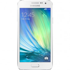 Telefon mobil Samsung Galaxy A3 Dualsim 16GB 3G Alb foto