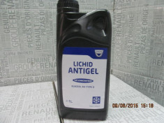 Antigel Dacia Glaceol RX Tip D Original 1 litru 6001997196 foto