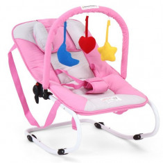 Scaun Balansoar copii - roz - Infant Baby rocking chair Infantastic !! foto