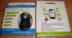 ITag Bluetooth Tracker pentru Android si IOS, antifurt, telecomanda selfie, etc foto