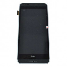 Display Cu TouchScreen Si Rama HTC Desire 620 620G Dual SiM Original Negru Cu Rama Alba/Bleu foto