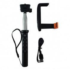 Monopod Extensibil Pentru Selfie-uri Cu Control Wireless Si Suport Telefon ZP-09 Universal foto