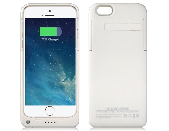 Carcasa cu baterie externa 4000mAh pentru iPhone 6 foto mare Carcasa cu baterie externa 4000mAh pentru iPhone 6 foto mare