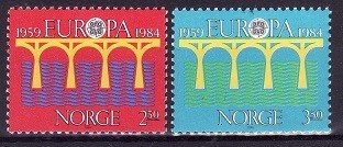 Norvegia 1984 - cat.860-1 neuzat,perfecta stare